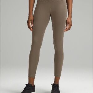 Lululemon Wunder Train High-Rise Tight 25", Nomad, Size 12